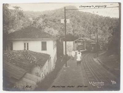 Estrada de Ferro do Corcovado - Estação do Hotel das Paineiras