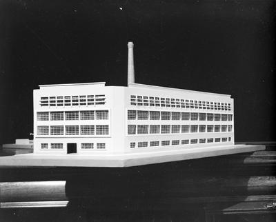 Maquete da fábrica Gasparian