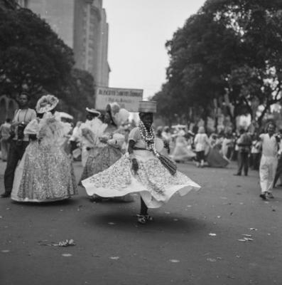 Desfile da escola de samba Portela