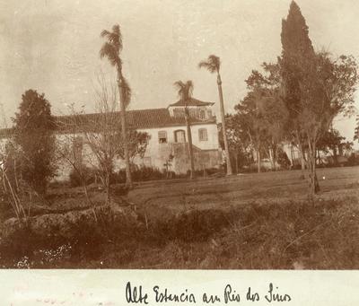 Antiga estância às margens do Rio dos Sinos