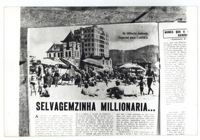 Praia de Copacabana (reprodução de periódico)