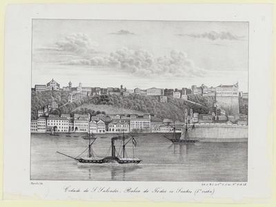 Cidade de S. Salvador, Bahia de Todos os Santos (1ª. vista)