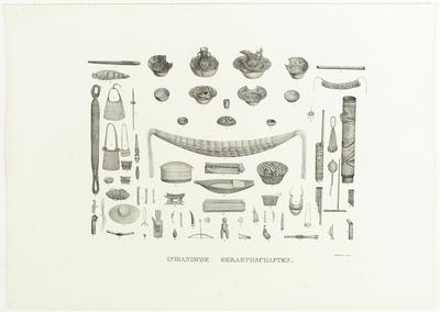 (Utensílios dos índios)