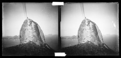 Morro do Pão de Açucar - caminho aéreo dos bondinho