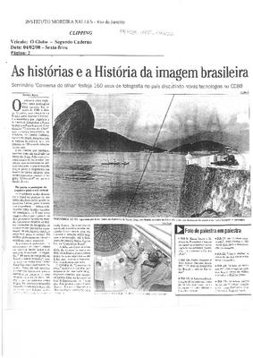 As histórias e a História da imagem Brasileira