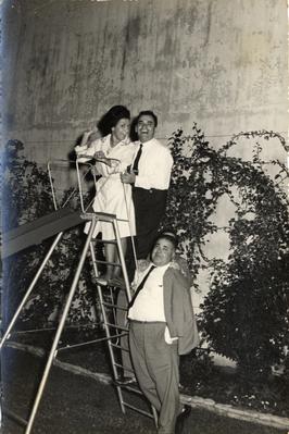 Elizeth Cardoso no escorregador