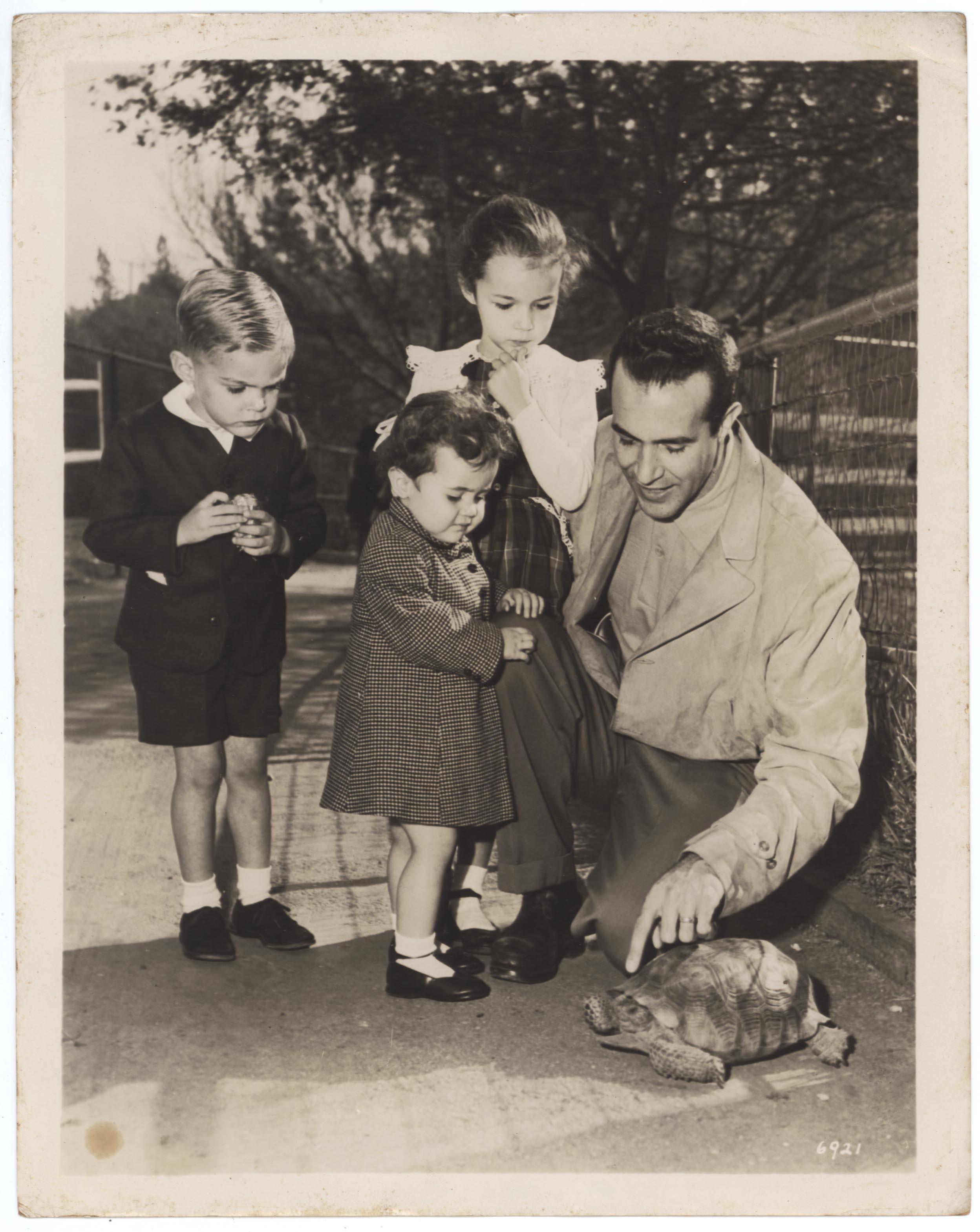 Ricardo Montalban e filhos