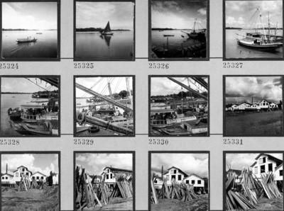 Abaetetuba, barcos no rio Tocantins