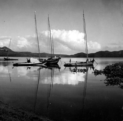 Embarcações na Baía de Todos os Santos