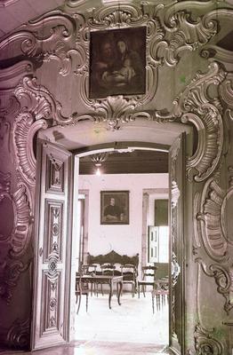 Mosteiro de São Bento - capela das relíquias - parede de entrada