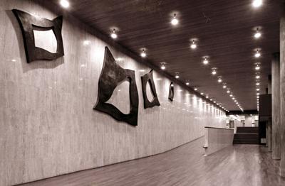 Sede da Unesco - decoração artística de Jean ARP