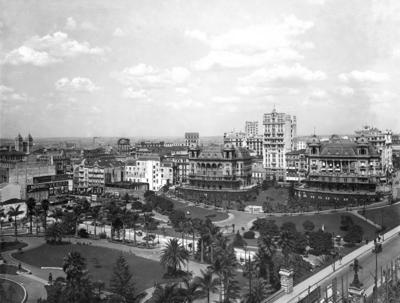 Jardins do vale do Anhangabaú