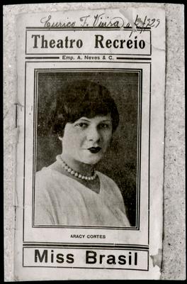 Aracy Cortes (reprodução de folheto)