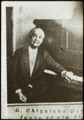 Chiquinha Gonzaga ao piano (reprodução)