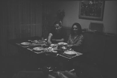 Maestro John Neschling e Lena Coelho Santos