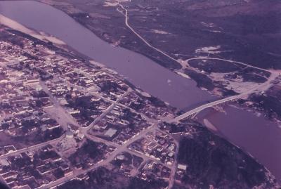 Vista aérea da cidade