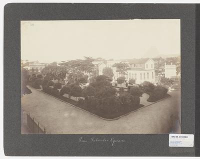 Praça São Salvador; a partir da Rua Esteves Júnior