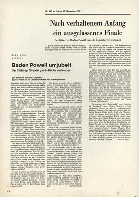 Tristeza on Guitar Baden Powell