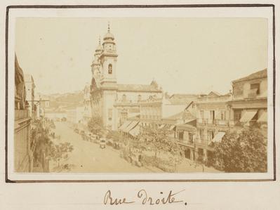 Rua Direita, atual Primeiro de Março