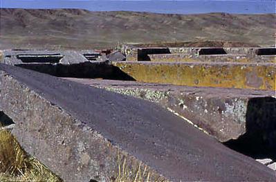 Série Bolívia - Sítio arqueológico de Tiahuanaco