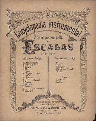 Enciclopédia instrumental - Coleção completa de escalas - Oficleide