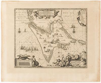 Tabula Magellanica Qua Tierrae del Fuego cum celeberrimis fretis a F. Magellano et I. Le Maire detectis Noviss et accuratissim descript, exhibitur