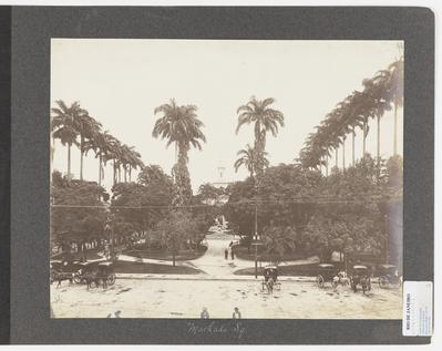 Largo do Machado; a partir da atual Rua Governador Irineu Bornhausen