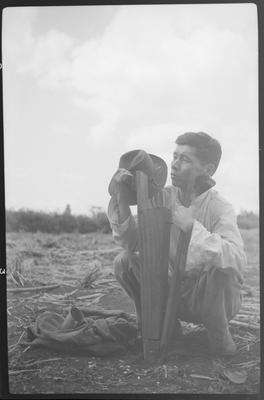 Um dos autorretratos de Haruo