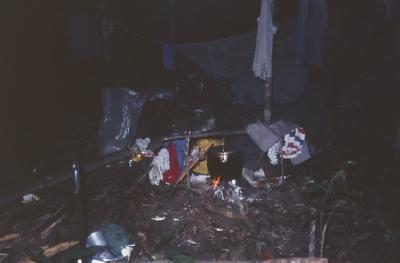 Acampamento durante a expedição Pico da Neblina