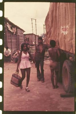 Filmagens de "Iracema: uma transa amazônica", com direção de Jorge Bodanzky e Orlando Senna