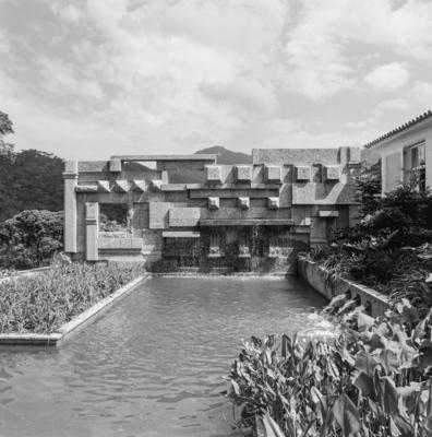 Painel de Burle Marx na residência de Cândido Guinle de Paula Machado