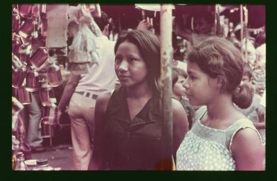 Teste de atriz com Edna de Cássia para o papel de Iracema no filme "Iracema: uma transa amazônica"