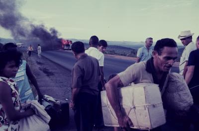 Incêndio em ônibus