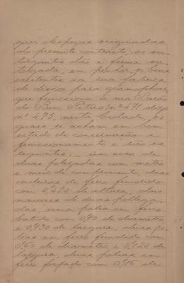Escritura de confissão de dívida com garantia de penhor, que fazem P. Lacombe & Cia. M.S.Lino