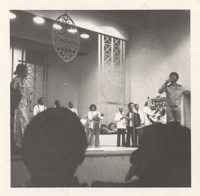 Elizeth Cardoso no palco