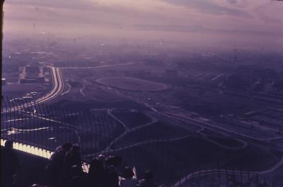 Vista da parte de cima da Torre Olímpica