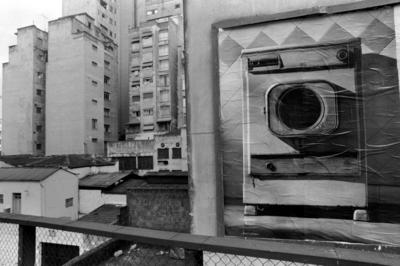 Outdoor no elevado Costa e Silva, o Minhocão, hoje elevado Presidente João Goulart