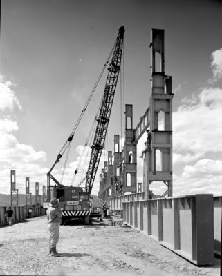 Construção da Siderúrgica Aços Anhanguera S. A.