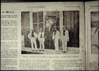 Grupo dos Becarre (reprodução de periódico)