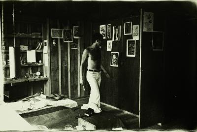 Mario Balaban no alojamento dos estudantes