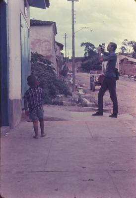 Jorge Bodanzky fotografando