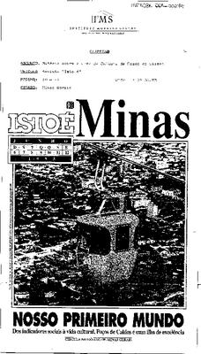 Nosso primeiro mundo: Dos indicadores sociais à vida cultural, Poços de Caldas é ;uma ilha de excelência