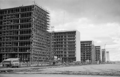 Esplanada dos Ministérios em construção