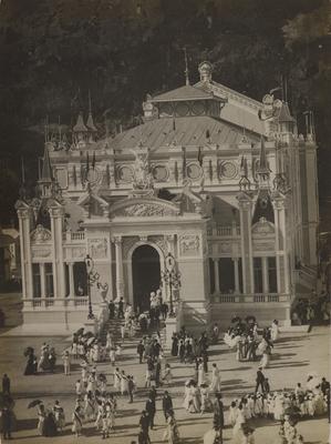 Teatro João Caetano - pavilhão construído para a Exposição de 1908