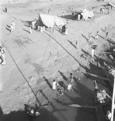 Acampamento de romeiros