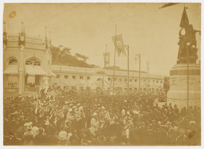 Festa de inauguração do monumento em homenagem a Pedro Álvares Cabral