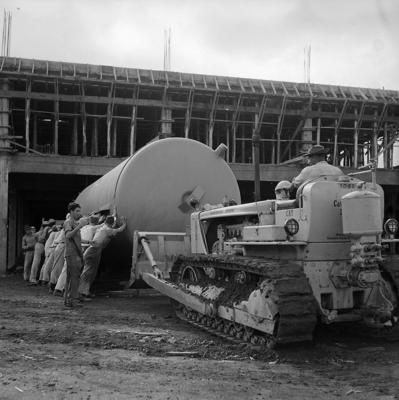 Fábrica Nacional de Penicilina Fontoura - obras de construção