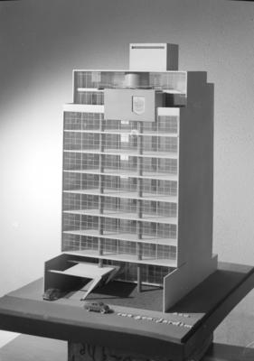 Maquete de edifício.