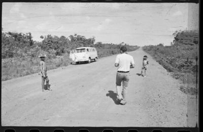 Filmagens de "Iracema: uma transa amazônica", com direção de Jorge Bodanzky e Orlando Senna