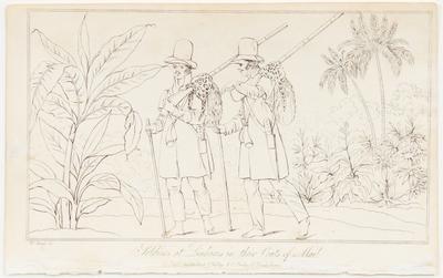 Soldiers at Linhares in their Coats of Mail